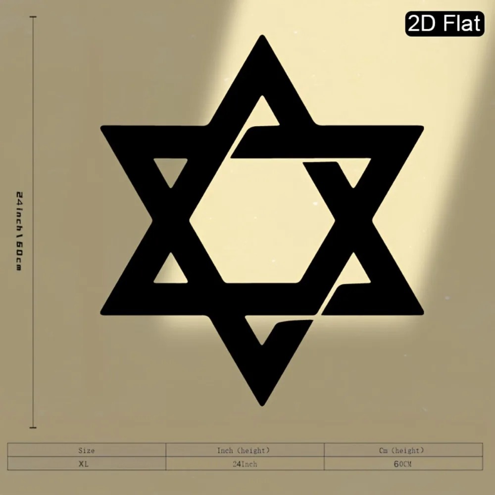 CIFBUY Iron Wall Art Star of D - Art & Craft Hari Raya 评论和价格