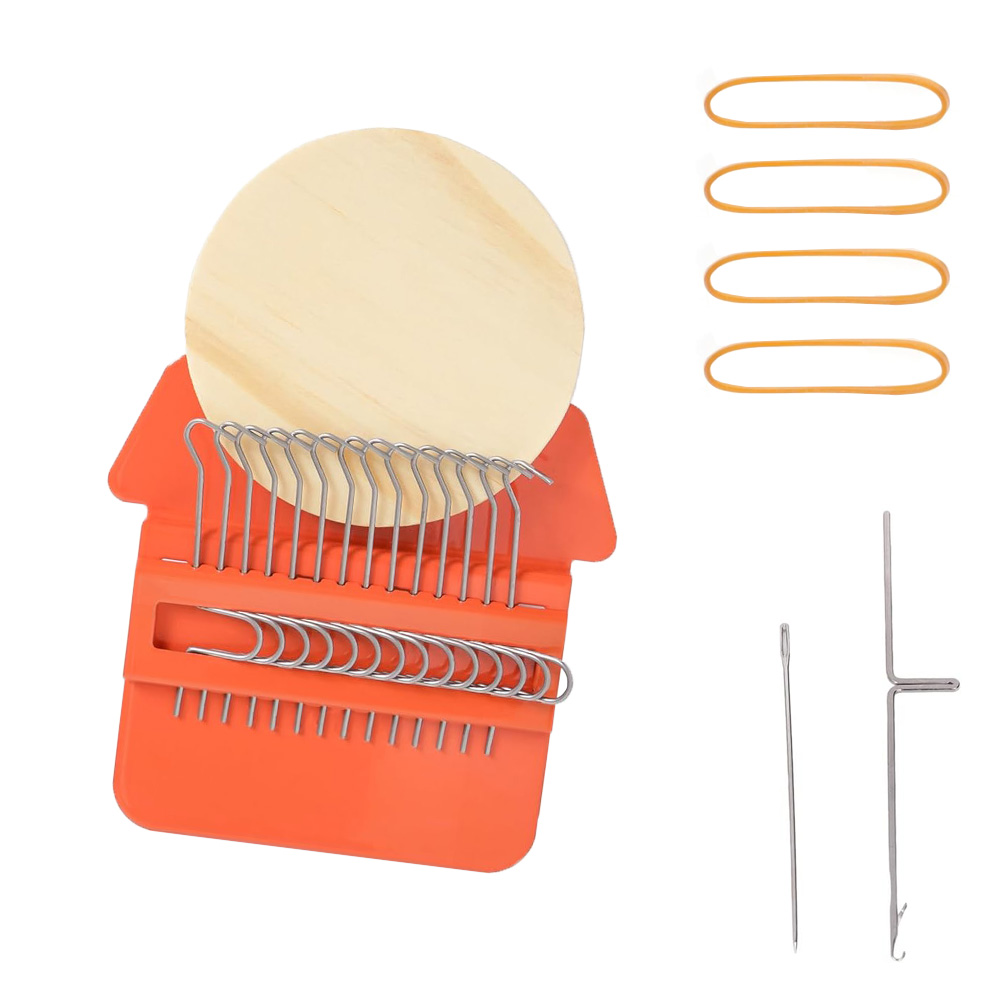 Mini Wooden Loom Darning Knitt - Loom Weaving Frame 评论和价格