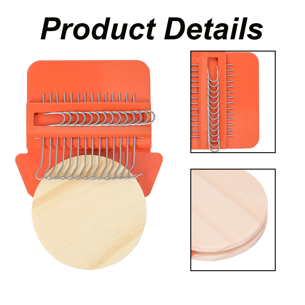 Mini Wooden Loom Darning Knitt - Loom Weaving Frame 评论和价格