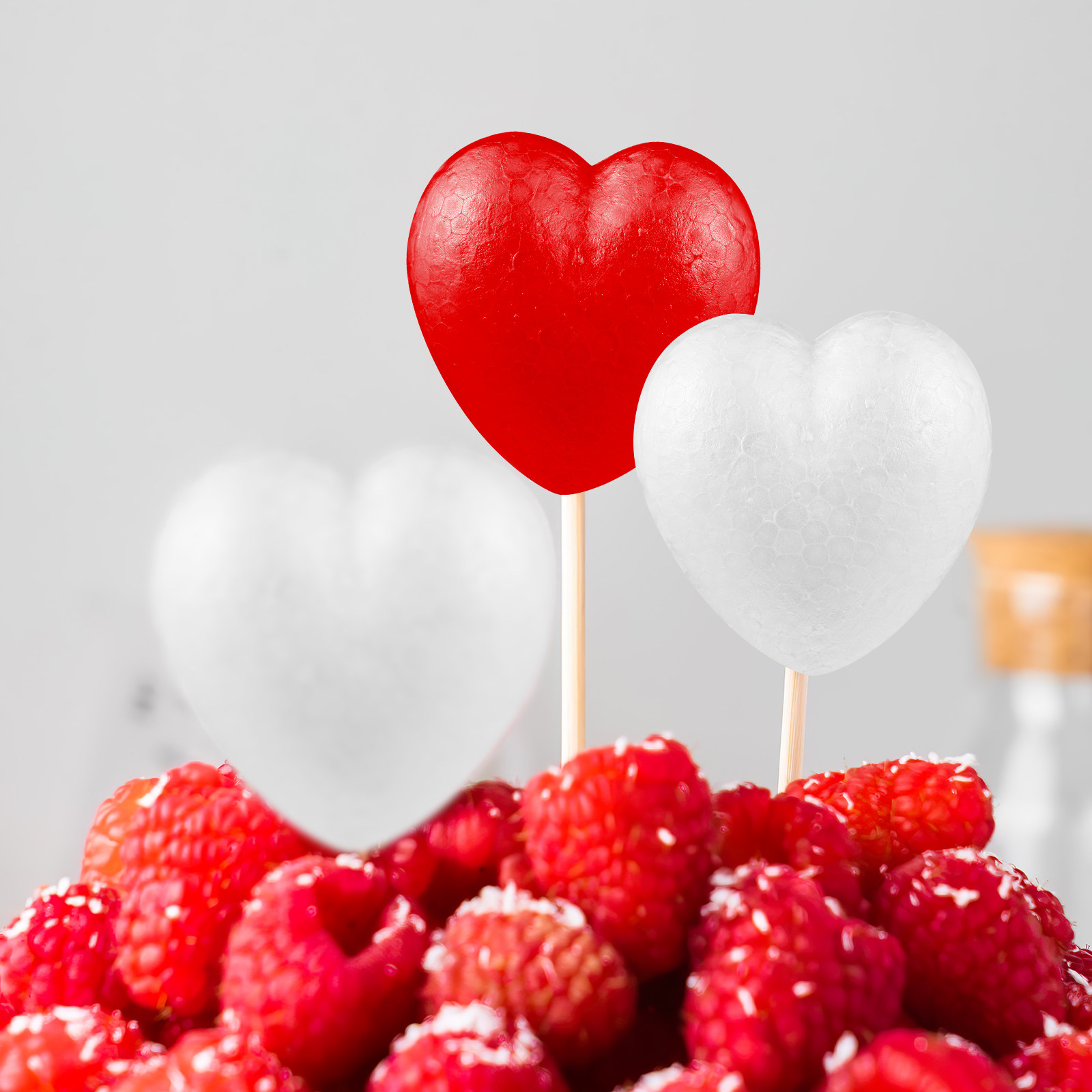 10Pcs Foam Hearts Love Heart S - Art Craft Love 评论和价格