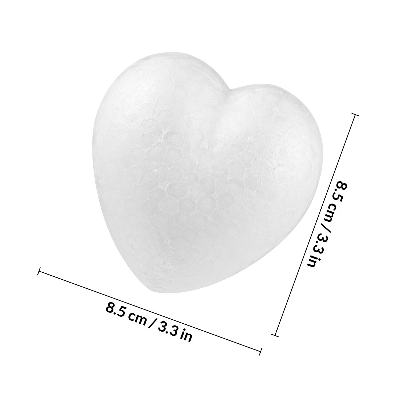 10Pcs Foam Hearts Love Heart S - Art Craft Love 评论和价格