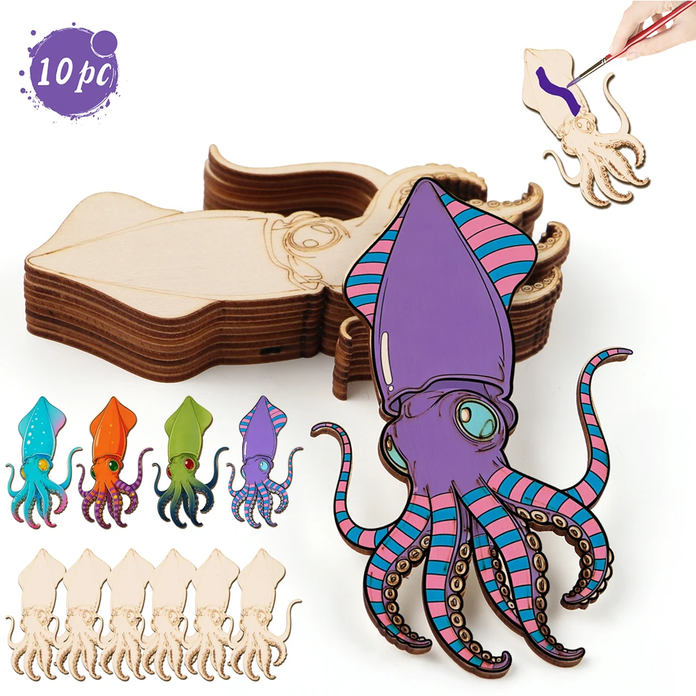 10pcs/set Unfinished Wood Craf - Art Crafting 评论和价格