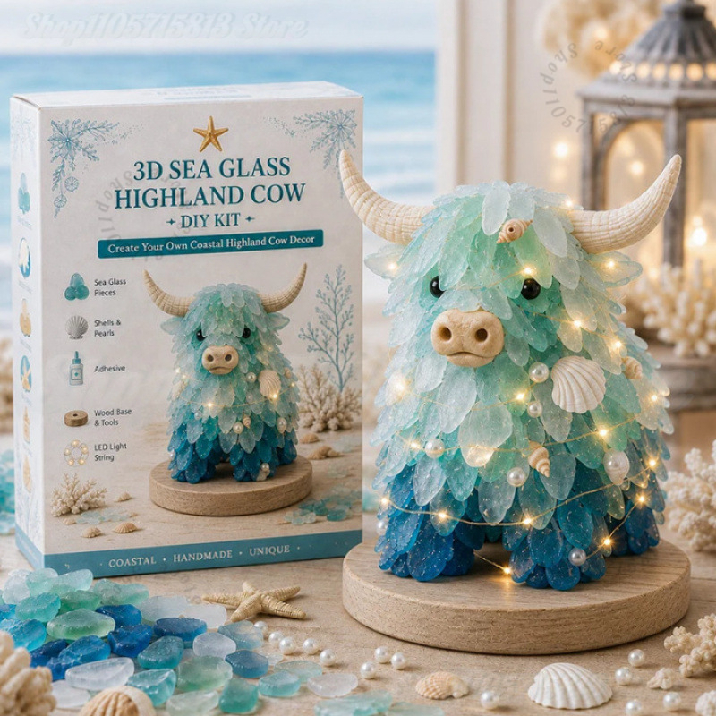Christmas DIY Sea Glass Craft  - Art Crafting 评论和价格