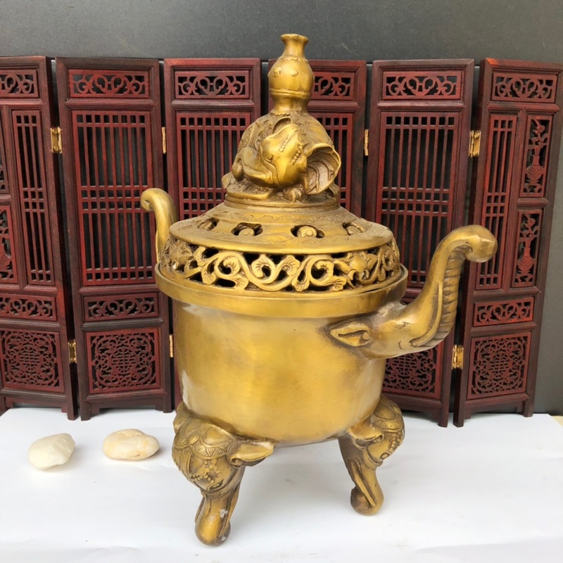 Exquisitely crafted antique-st - Art Craft Elephant 评论和价格
