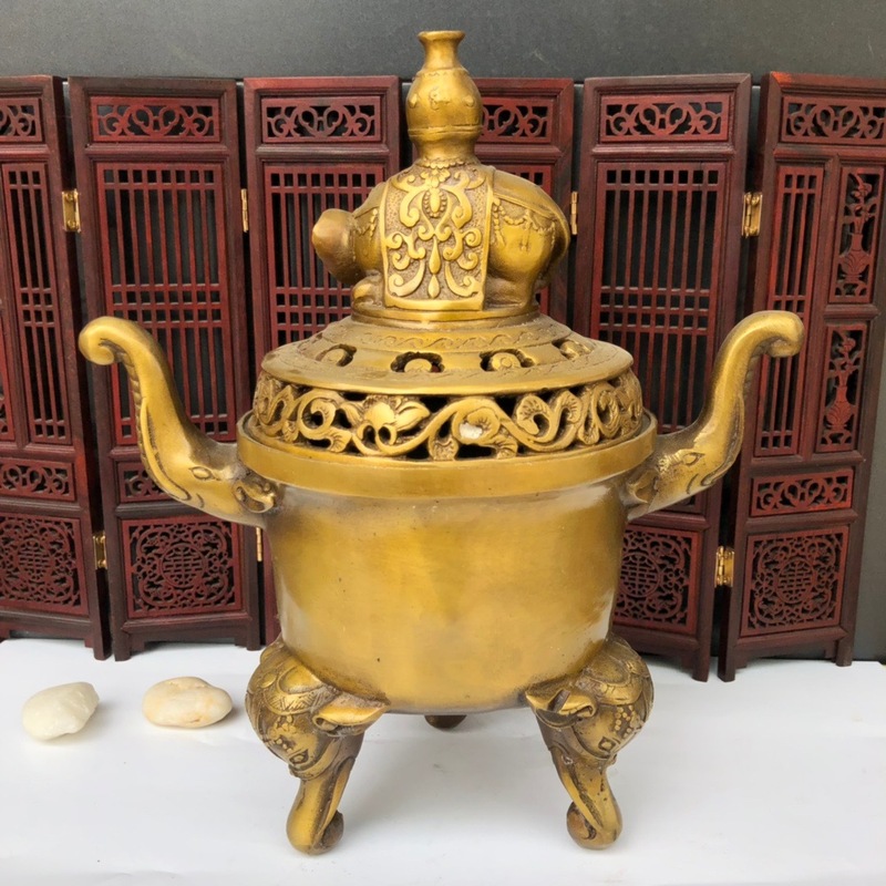 Exquisitely crafted antique-st - Art Craft Elephant 评论和价格