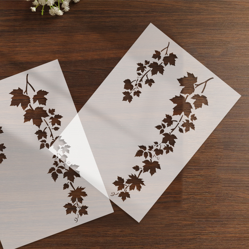 YOMDID 1pc Leaf Pattern PET Pa - Art Craft With Leaves 评论和价格