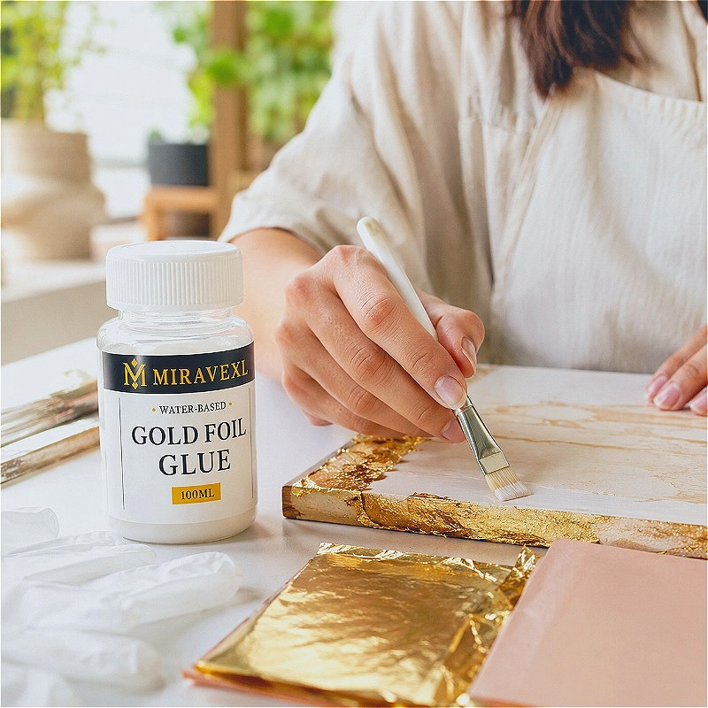 50/100ml Water Based Gold Foil - Art Craft Event 评论和价格
