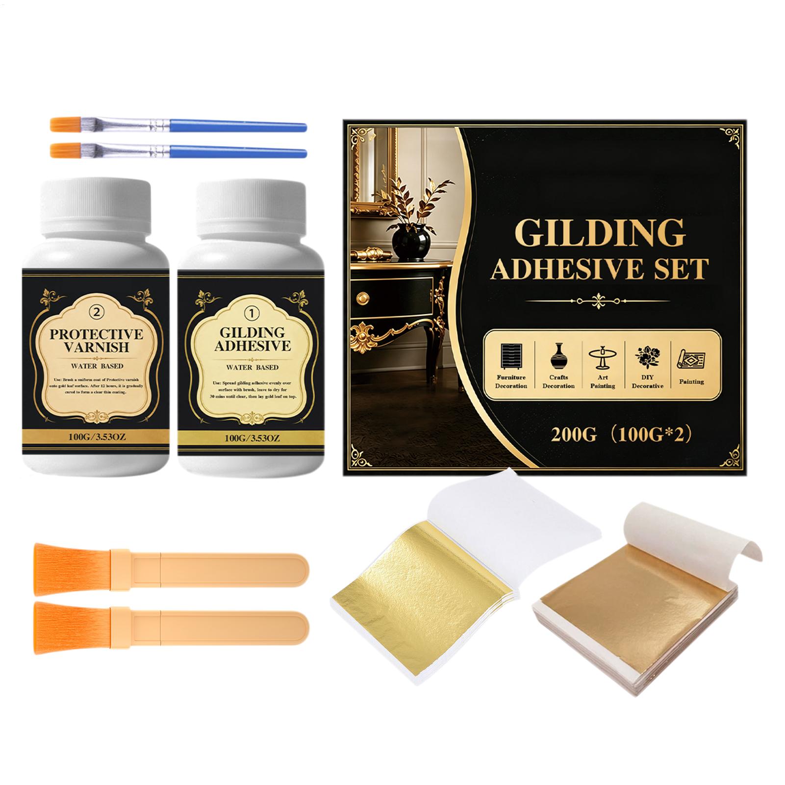 Gilding Adhesive Water-Based L - Art Craft With Leaves 评论和价格