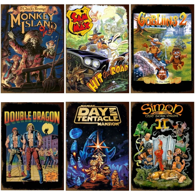 80s Classic Video Game Metal S - Art Craft Video 评论和价格