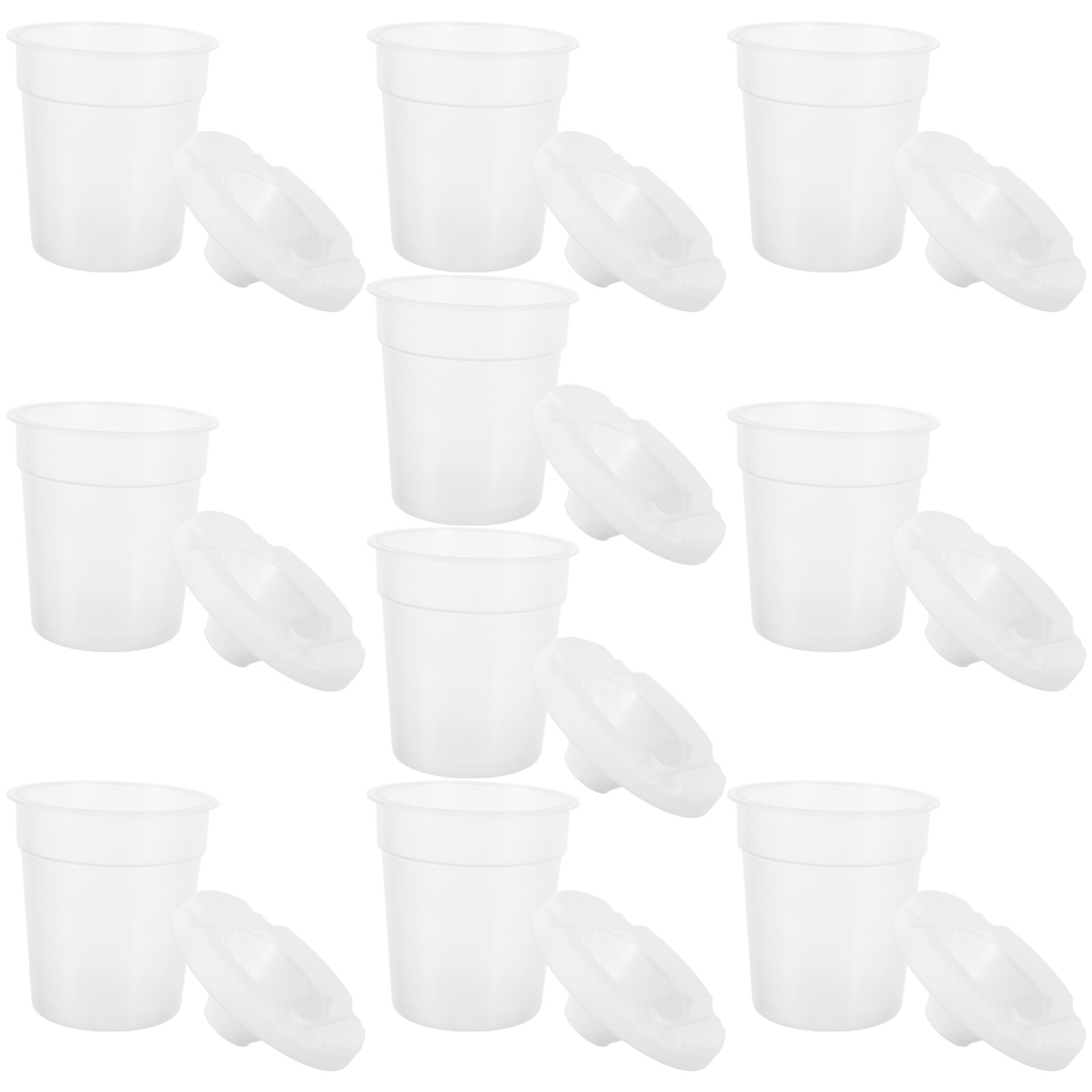 10Pcs Reusable Spill Proof Pai - Art And Craft With Paint 评论和价格