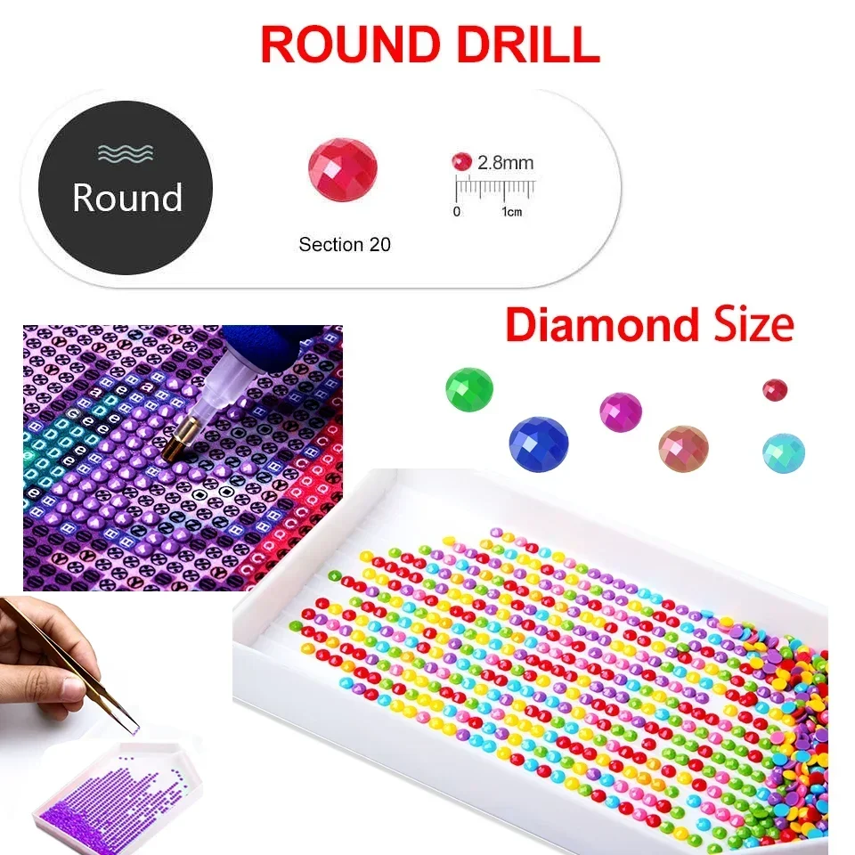 DIY Diamond Painting Kit Anima - Art Craft Elephant 评论和价格
