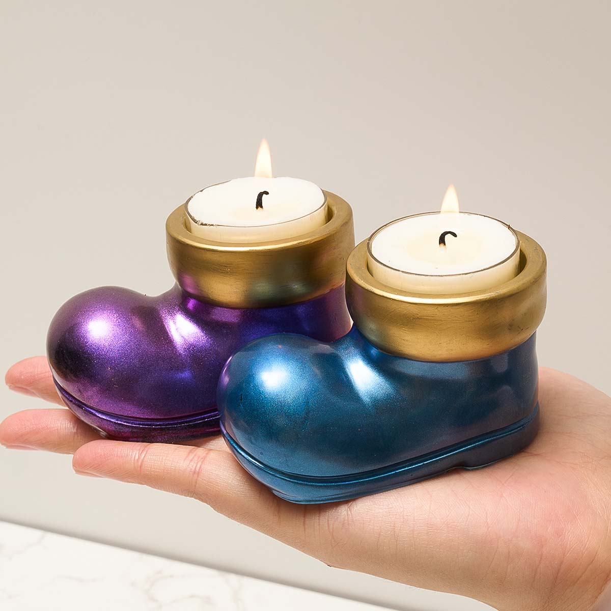 Christmas Boots Shoes Candle H - Art Craft Glue 评论和价格