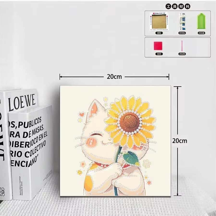 5D Special‑Shaped Cow Pearl Di - Art Craft Flower 评论和价格