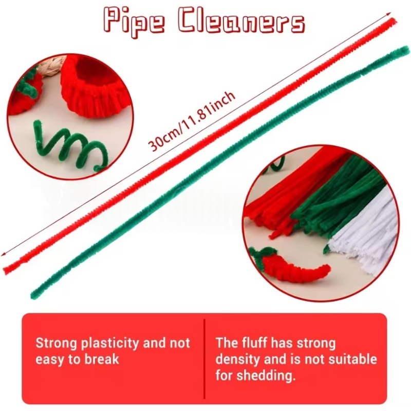 100-300 Pcs Thick Christmas Re - Art Craft New Year 评论和价格