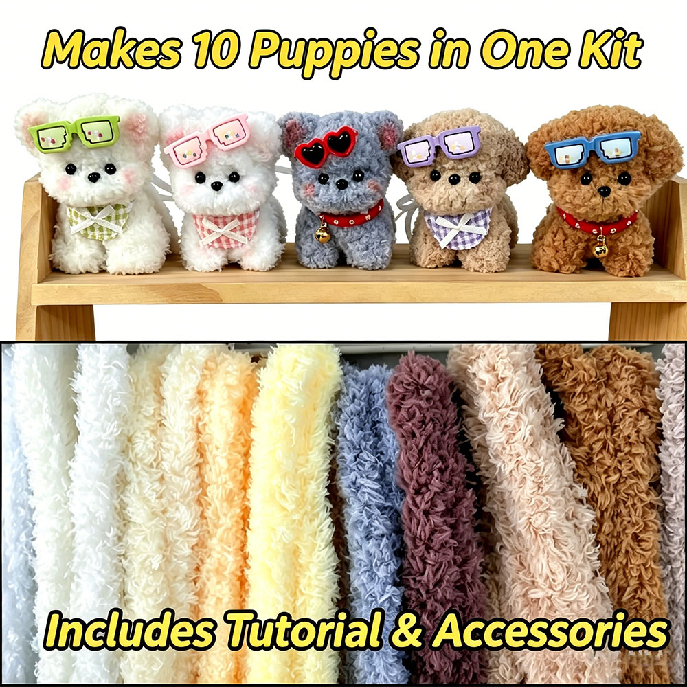 Soft Chenille Stems DIY Puppy  - Art Craft Video 评论和价格