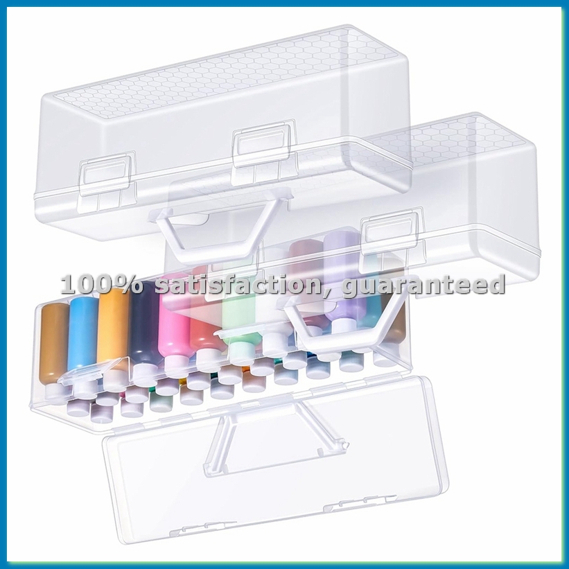 3 Pcs Paint Storage Box for 2  - Art And Craft With Paint 评论和价格