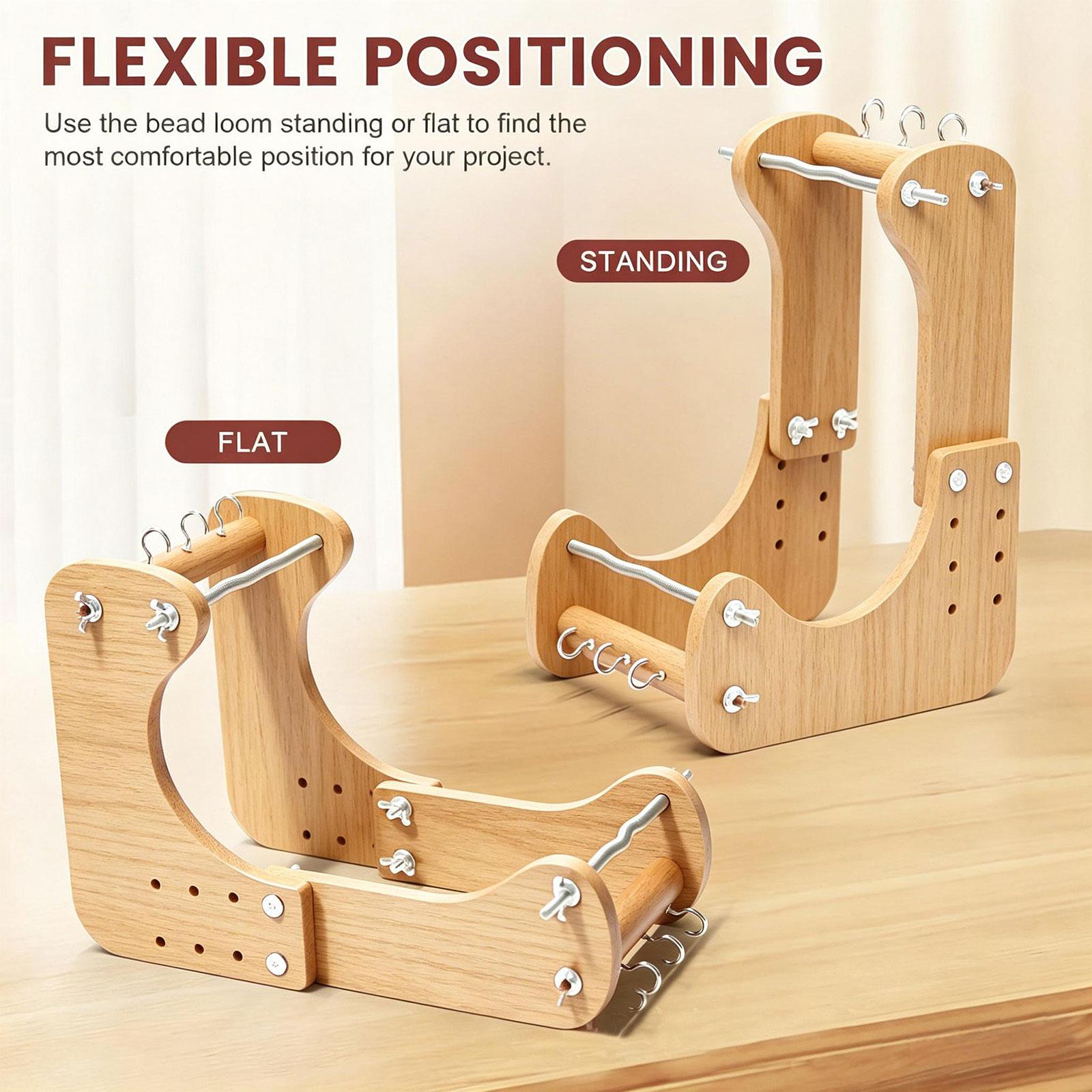 Versatile Bead Loom Adjustable - Loom Weaving Frame 评论和价格