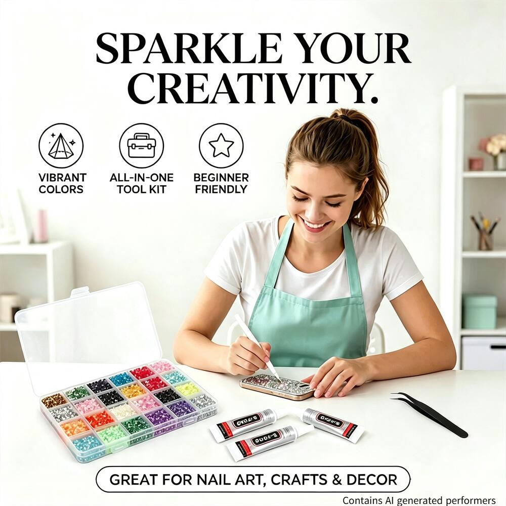 Multi Color 3mm Flatback Resin - Art Craft Glue 评论和价格